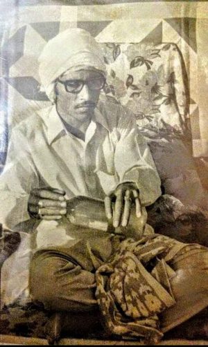 Mahraz Darshan Das Ji blessing Jal India 1975